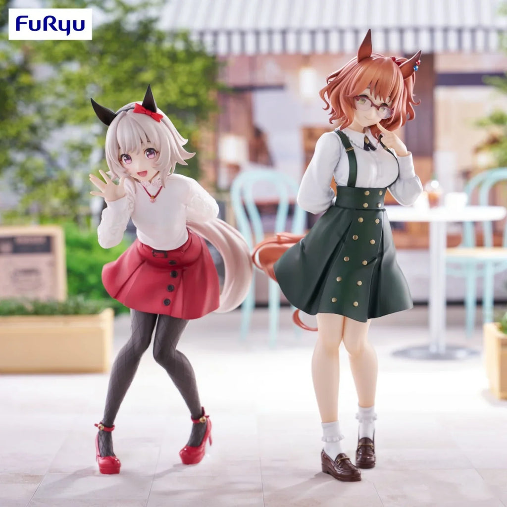 Original FuRyu PrettyDerby Trio-Try-iT Figure Curren Chan Animation Figure Collection Model Toy