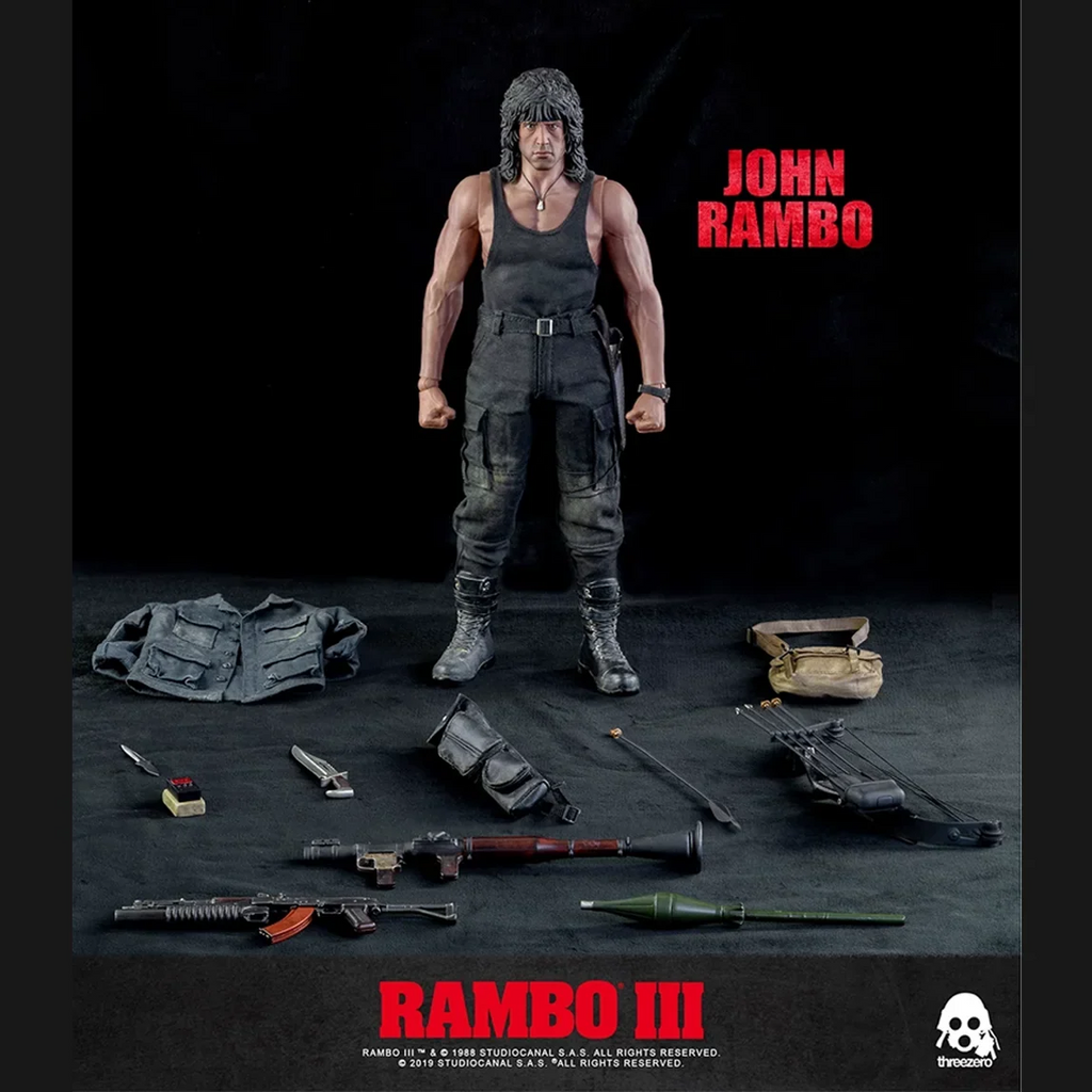 Original Threezer 3A 1/6 3Z0169 Rambo III Rambo John Rambo Action Figure Model Toys 12 inch collectible scene ornament gift