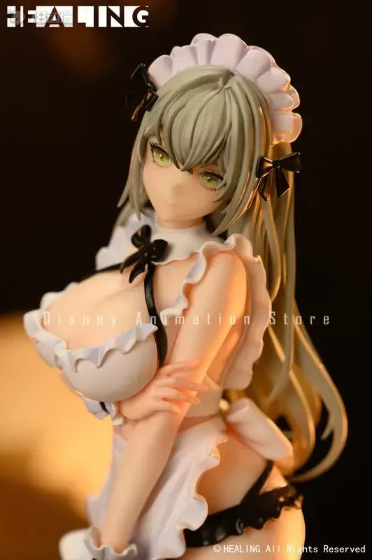 In Stock 100% Original Ideal Girlfriend Housemaid Annilia 1/7 Figure HEALING Japanese Anime Toy Game Collectible Model Doll