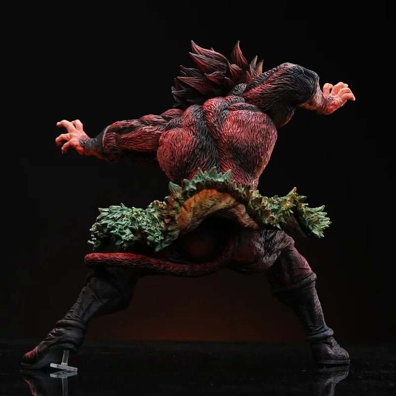 26cm Dragon Ball Anime Figures Super Saiyan 4 Broli Figures Pvc Statue Collection Model Desk Decoratio Birthday Gifts Toys ﻿