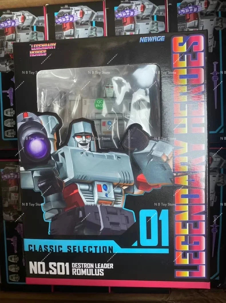 【In Stock Agora】 New Na Na S-01 S01Ex S-01Ex Megatank Romulus Figure Action Figure Can Be Combined with SS86 with Box