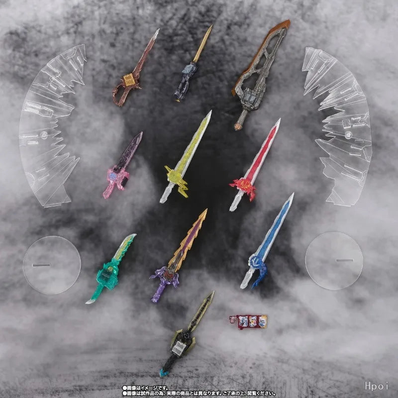 BANDAI SPIRITS Genuine S.H.Figuarts Series KAMEN RIDER SABER， Accessory Kit Finished Product Movable Model Exquisite Toys