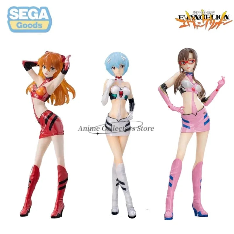 In Stock Original Luminasta Evangelion Soryu Asuka Langrey Pit Walk Action Figures Toys Collection Gifts Models Ornaments