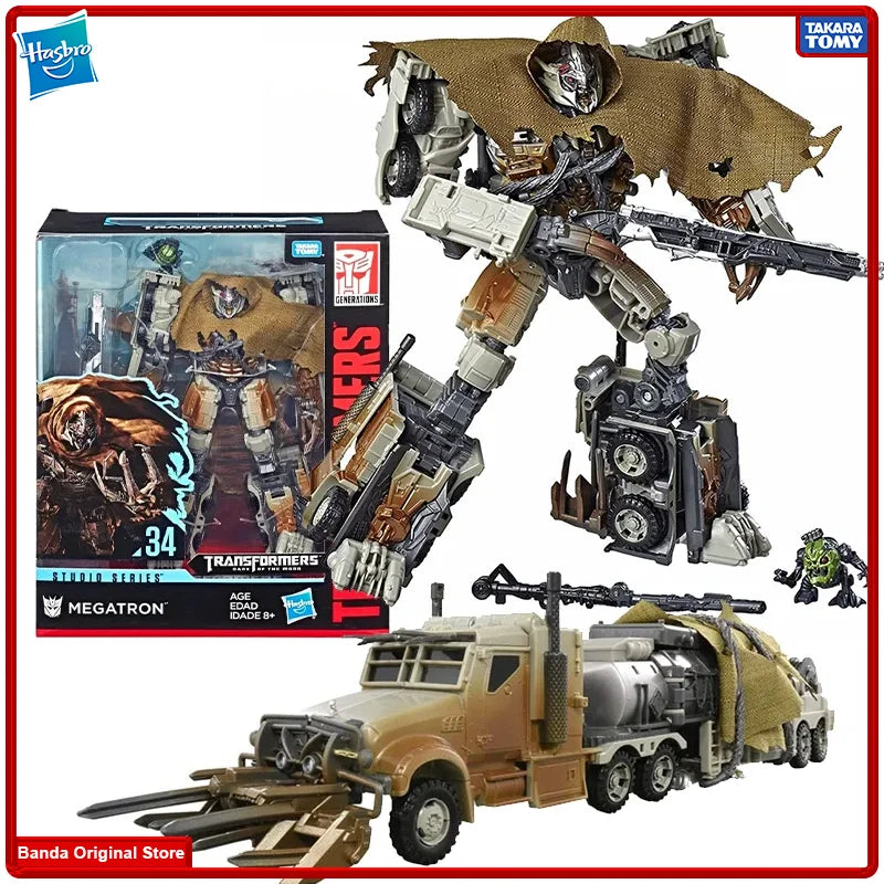 100% In Stock Original Hasbro Takara Tomy DOTM SS34 SS 34 Leader Megatron Autobot Anime Model Toys Action Figures