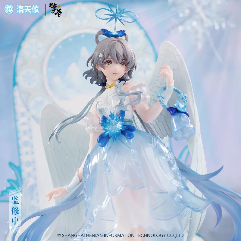 Judai Original 33cm Hobby Rangers QingCang Vsinger Luo Tianyi Snow Angel Action Figure Model Doll Toys