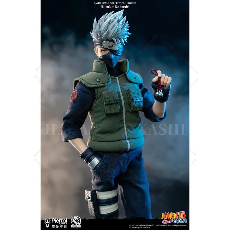 In Stock RocketToys Naruto ROC-004 Shippuden Hatake Kakashi 1/6 Scale Animation Model Action Figure Toy Collection Gift