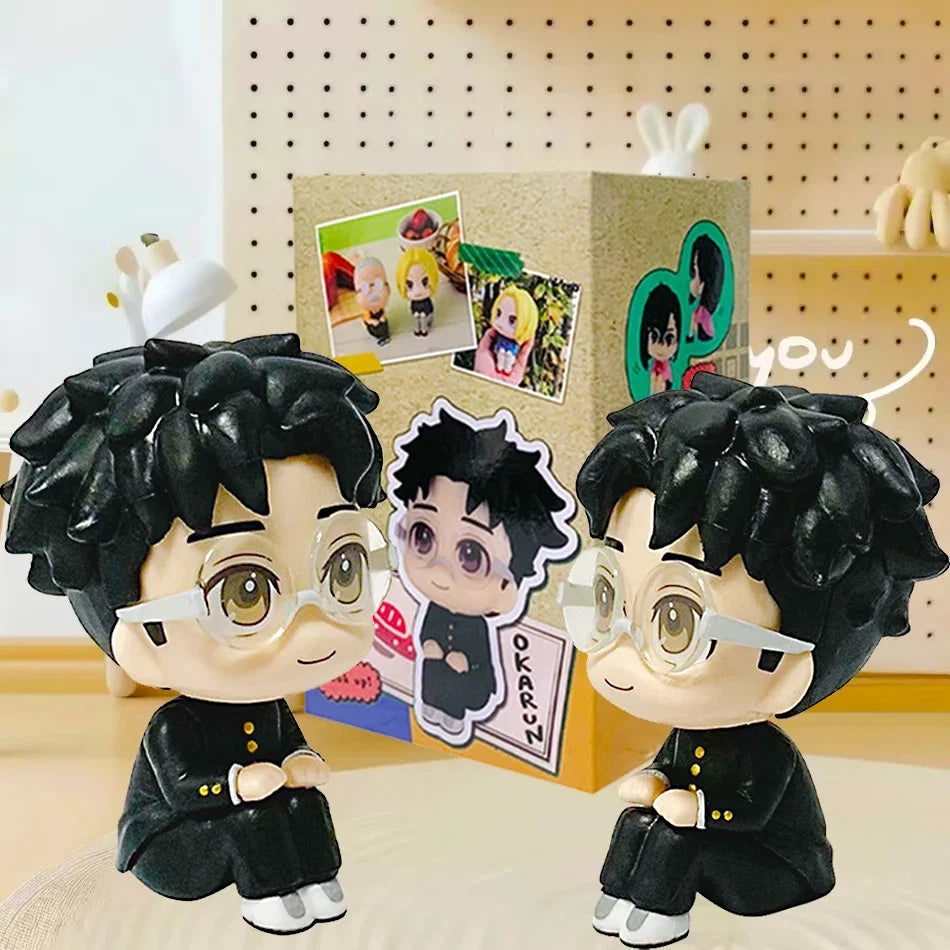 New 9cm Q-version Anime Dandadan figure Okarun Dan Da Dan Action Figure Model Toys Action Figures Gifts Toy
