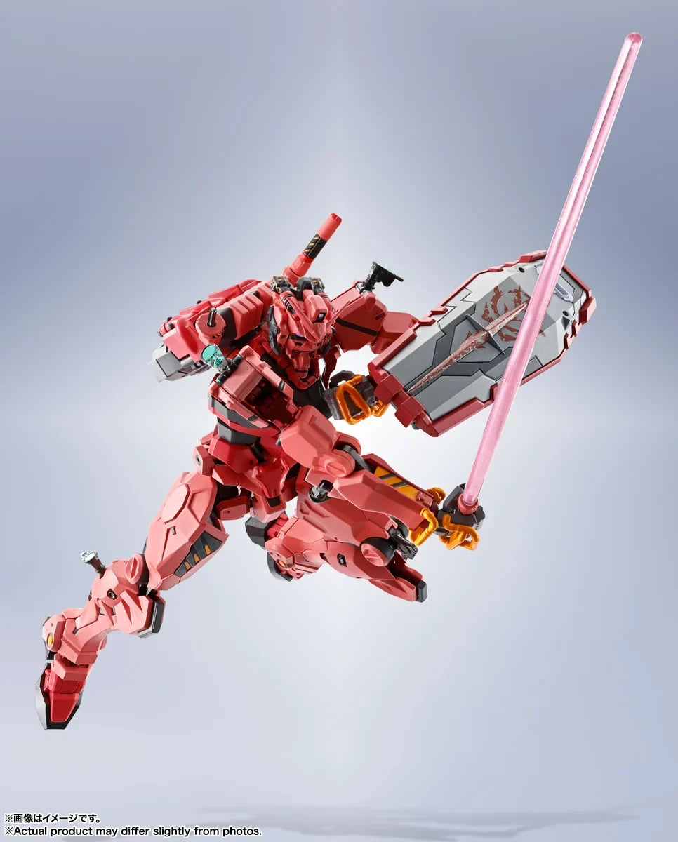 Officially Licensed BANDAI METAL ROBOT SPIRITS Mobile Suit Gundam GQuuuuuuX Red Gundam Figure Anime Action Model Genuine Toy