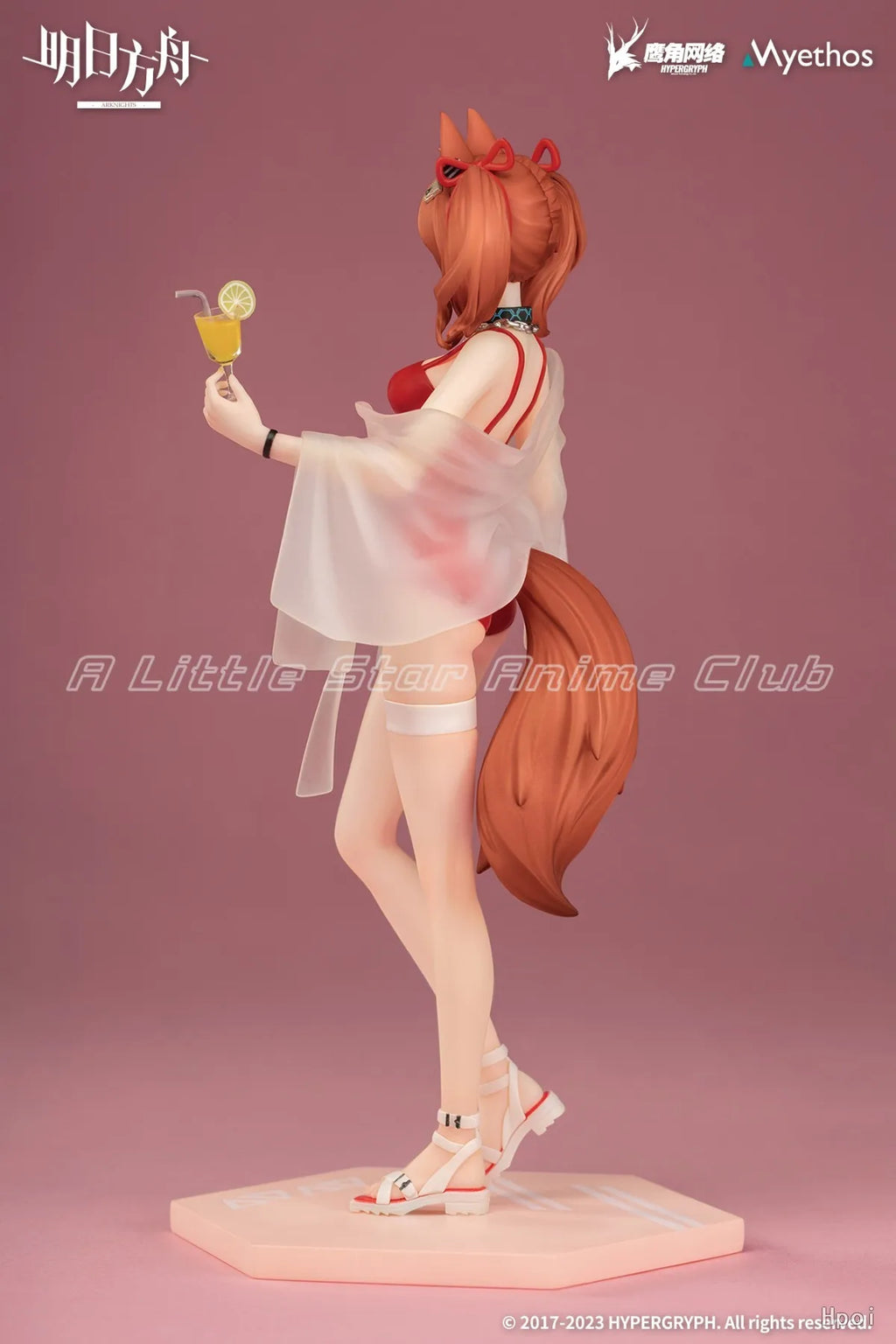 In Stock Original Myethos Gift Series Arknights Angelina Summer 1/7 Animation Figure Model Collection Gift Toys