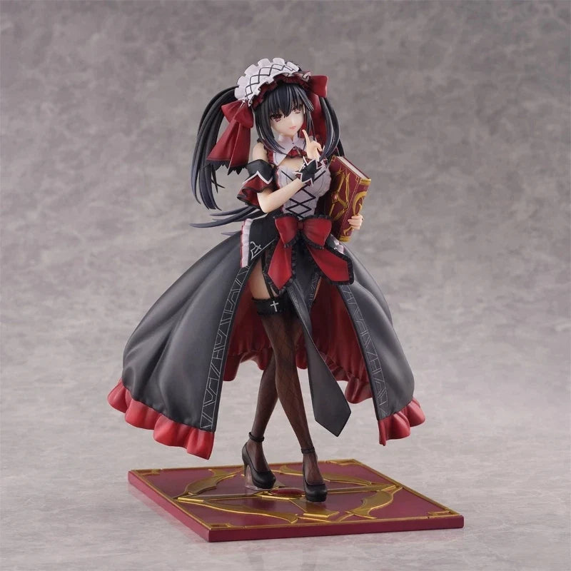 In stock Date A Live Kurumi Tokisaki 'Nibelcole' Anime Figure - Gothic Lolita Spirit Collector Statue Desktop Display Gift
