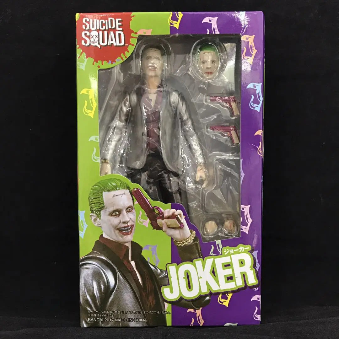 SHF Anime Marvel The Avengers Suicide Squad Joker Figurine Model PVC Action Toys New Year's Christmas Gifts 16cm