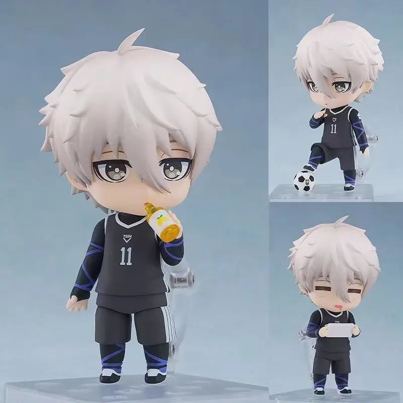 10cm BLUE LOCK Isagi Yoichi Nagi Seishiro Mikage Reo Rin Itoshi #1998 1998 2056 2326 2327 Action figure toys collection gift