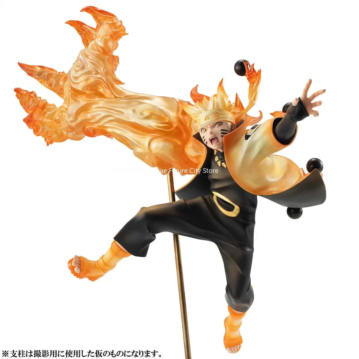 Spot Goods Bandai Mega House Figure Series G.E.M. Uzumaki Naruto Six Paths Sage Mode Action Anime  Model Gift