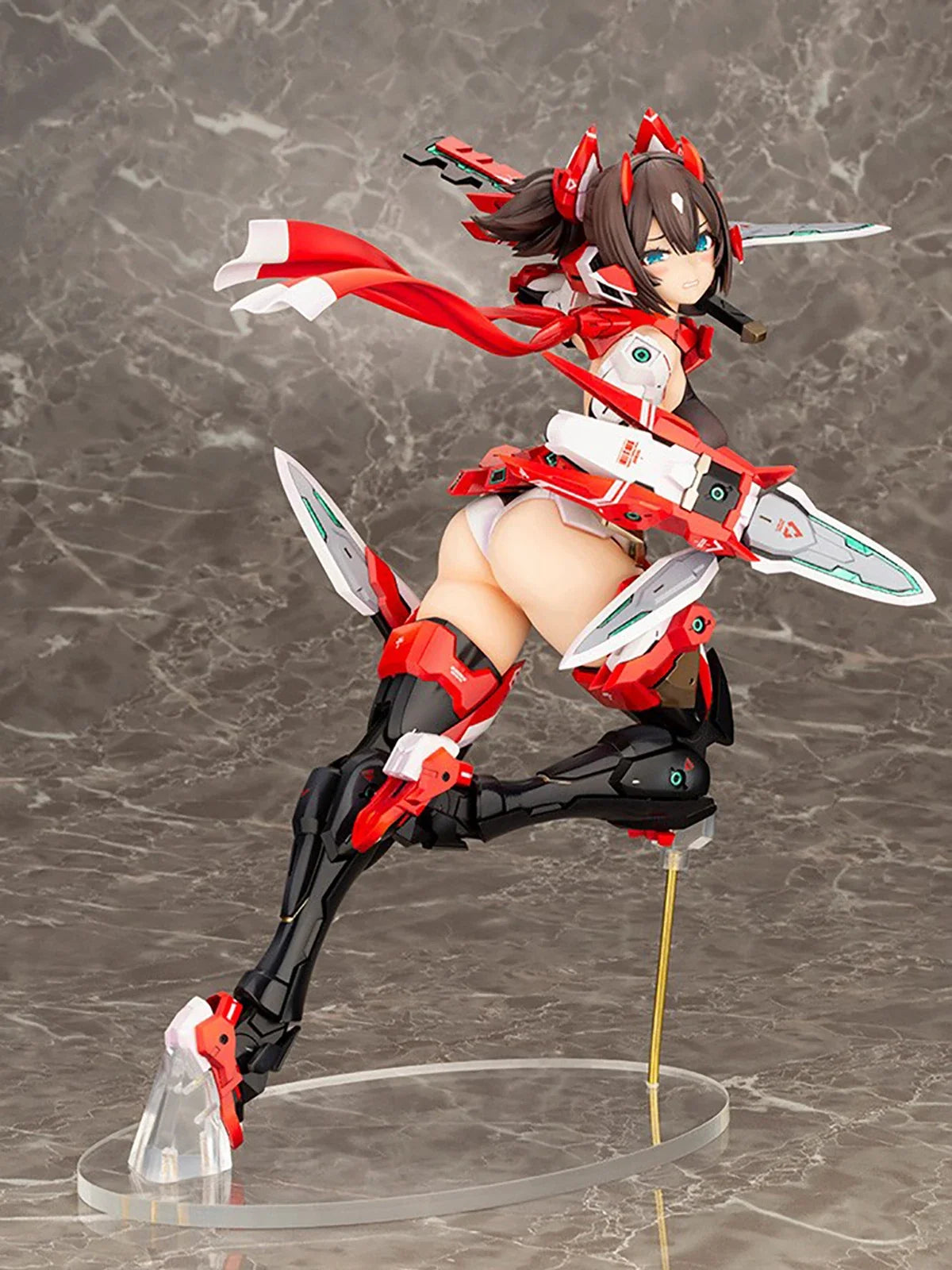In Stock Original Genuine Kotobukiya Prepainted Megami Device Asra Ninja 1/0.5 H=280mm Model Figure Decoration Mecha Girl Gift
