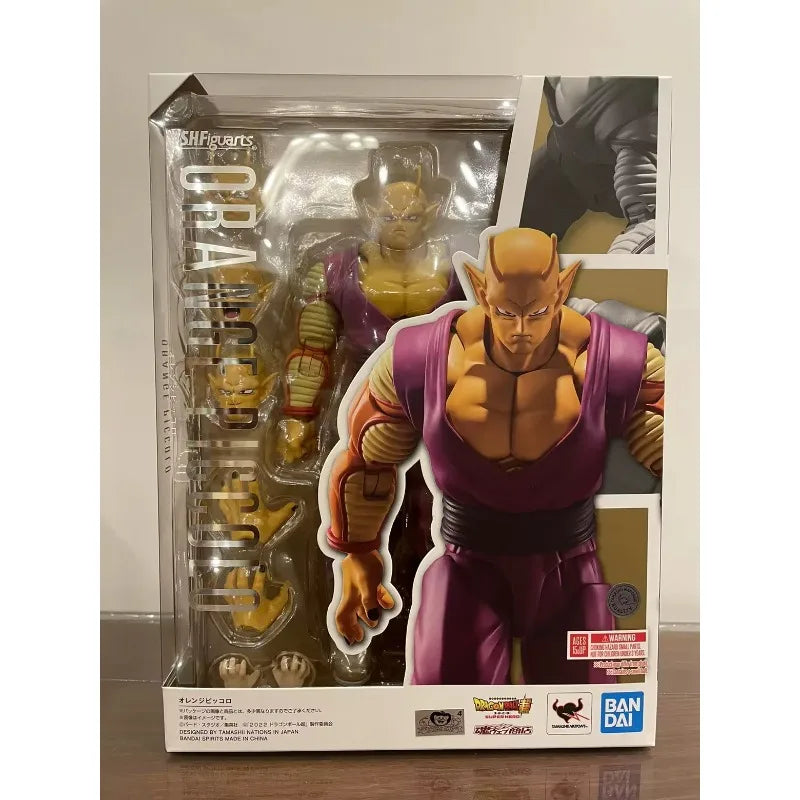 In Stock BANDAI S.H.Figuarts Dragon Ball SUPER HERO Orange Piccolo Theater Edition Action Figure Birthday Present Toys Gifts