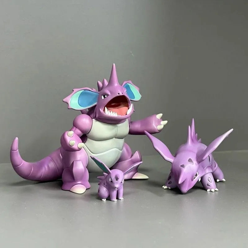 Bkm Pet Figure Collectible Model Anime Toy Gift Rina Evolution Set Static Pvc Figurine Ainme Hobby Collectibles Peripheral Gifts