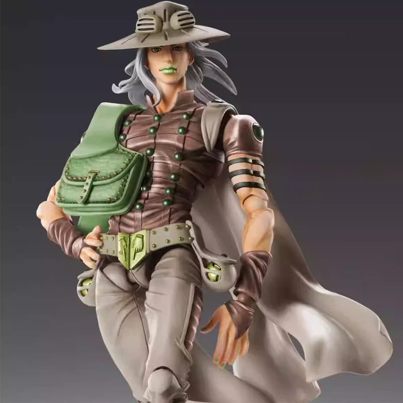 Super Action Statue Bizarre Adventure Steel Ball Run Gyro Zeppeli Sammlerfigur - Auf Lager Zimmer Schreibtisch Dekoration Figur