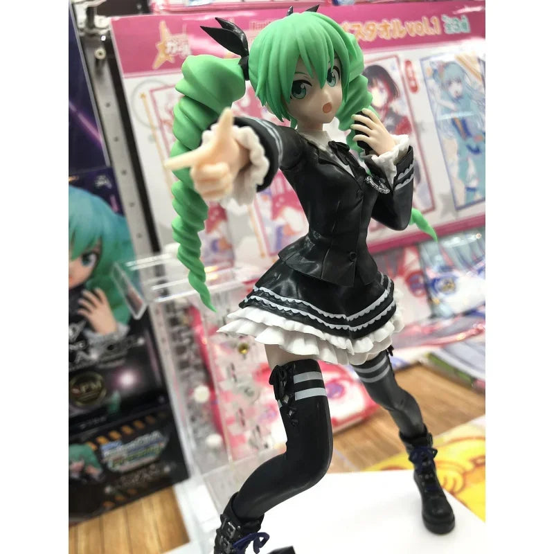 [in Stock] Genuine Song Ji Plan Arcade Version Future Voice Miku Fallen Angel Anime Beauty Girl Model Toy Desktop Decoration
