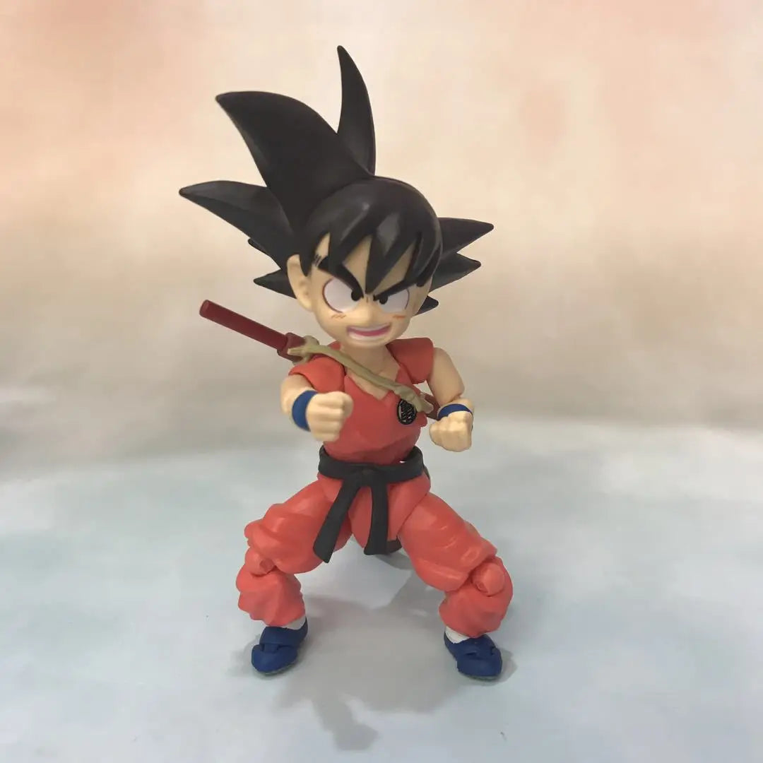 12CM Anime Dragon Ball Action Figures Super Saiyan Cute Son Goku Pvc SHF Model Toys Holiday Gift