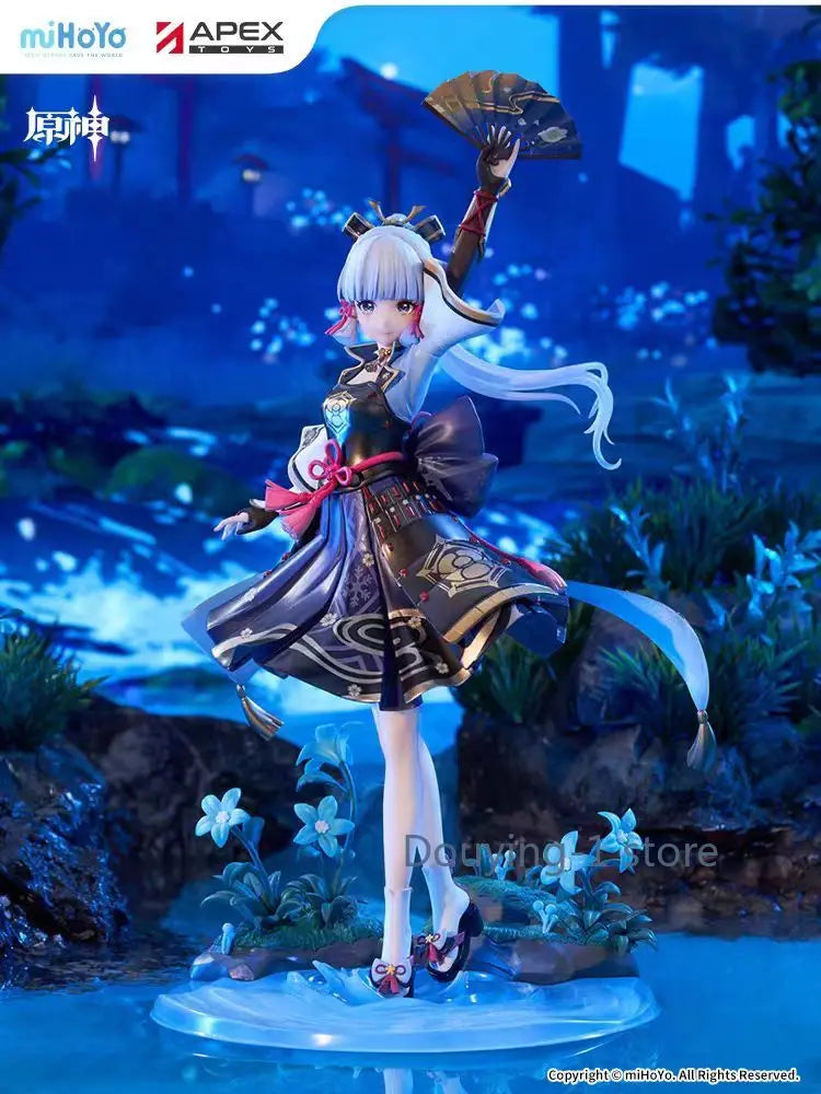 APEX/Genshin Impact Kamisato Ayaka White Heron Frost Blossom Ver. 1/7 Static Figure Merchandise