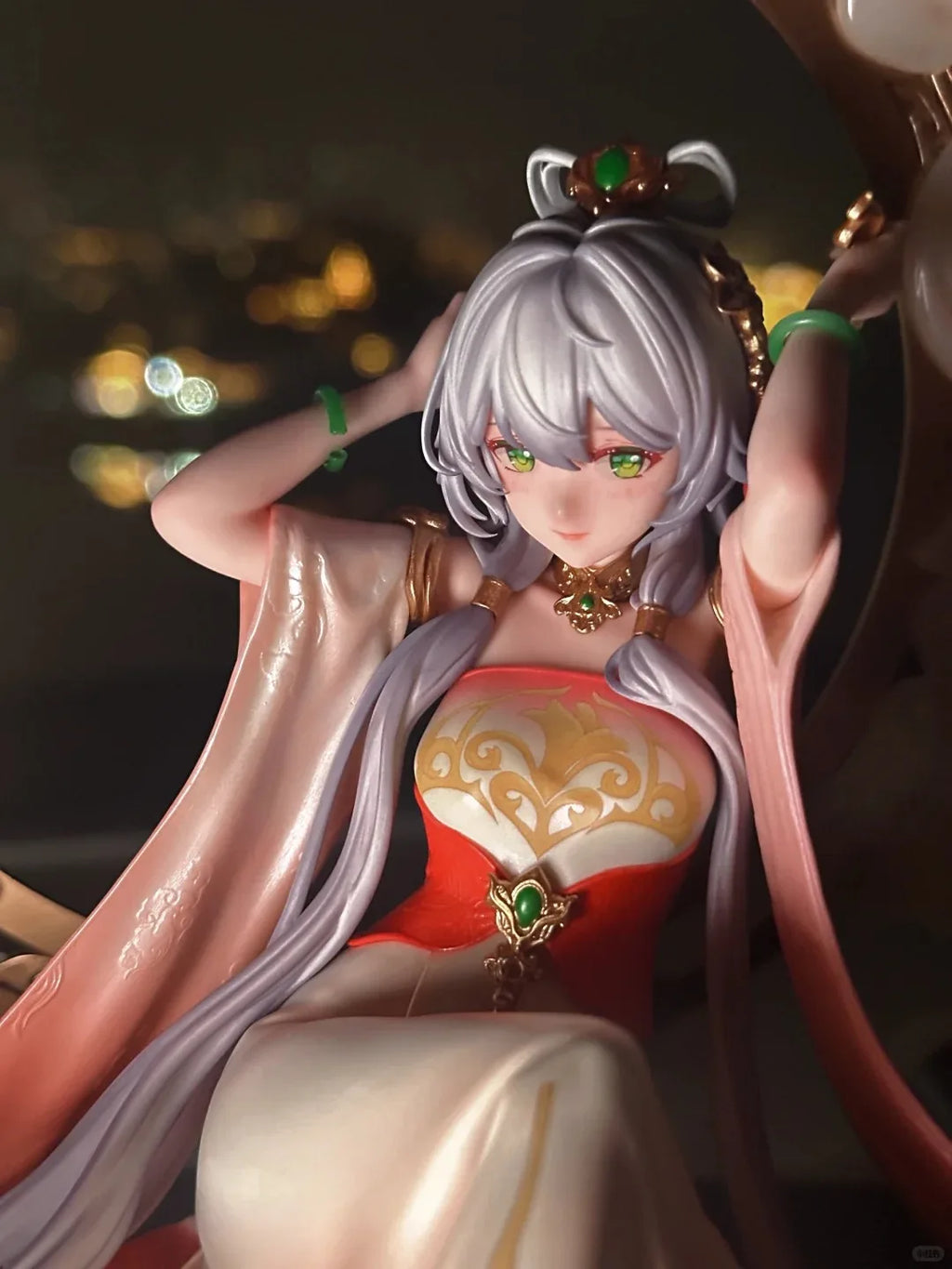 New In Stock Bearpanda Vsinger Virtual Idol  Luo Tianyi 1/6 Action Figure  Mulan Lyrics Ver Model Game Accessories Toy Gift