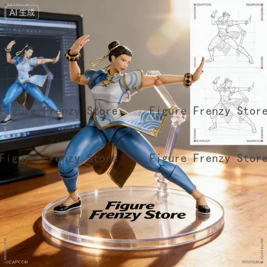 Kaiyoido Rotary Technology Surprise Yamaguchi Style 1/12 Chunli Street Fighter 6 Moving Figure Model Collection Toy Gift