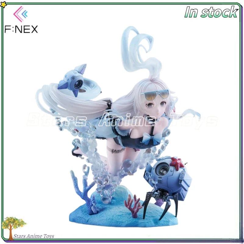 Original F:NEX GRAY RAVEN: PUNISHING No. 21 Summer Snowy Bait 1/7 PVC Animation Figures Ornaments Collection Toys