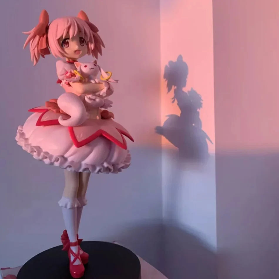 18CM PMMM Puella Magi Anime Figure Madoka Magica PVC Ornaments Toy Figurine cute Loli Collection Model Toy Gift