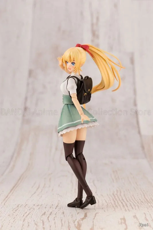 Hot Sale Original Kotobukiya JK003 SOUSAISHOJOTEOEN After School Travel Time 1/10 Scale Full Action Plastic Model Kit