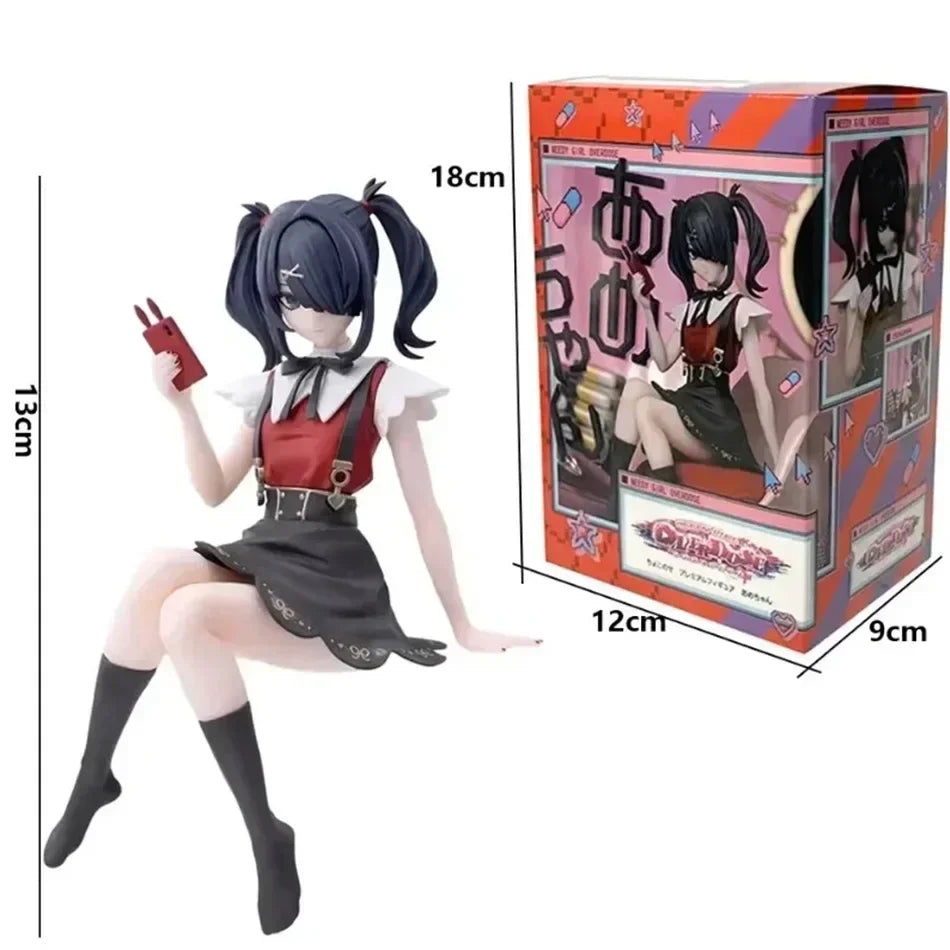 2025 Aixlan NEEDY GIRL OVERDOSE Figure Rain KAnge PVC Action Figure Amine Adult Anime Girl Statue Collectible Figurine Toys Gift