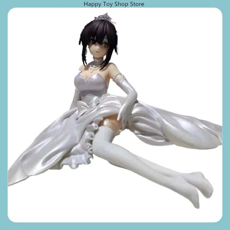 DATE A LIVE Kurumi Tokisaki Wedding Dress Ver. Anime Figure Statue Desktop Decoration Gift