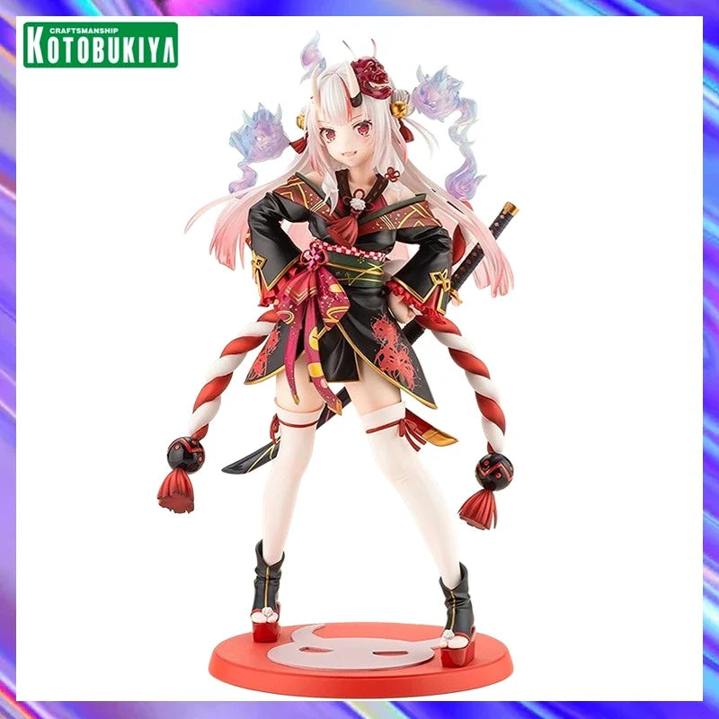 Original in Stock KOTOBUKIYA Hololive Nakiri Ayame 1/7 Figures Model Toys Gifts Collection Ornaments