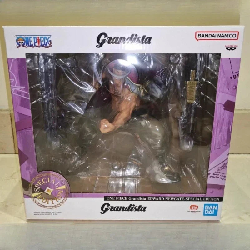 Auf Lager Bandai Original Banpresto Grandista Sonderedition Anime One Piece Edward Newgate PVC Actionfigur Modell Spielzeug Geschenk DT