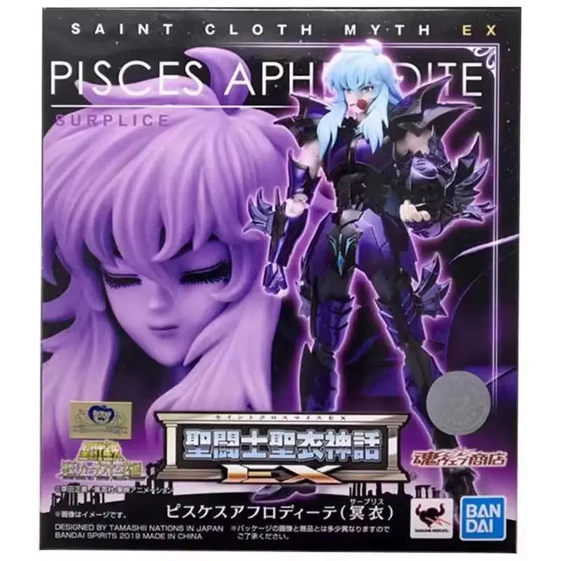Bandai Aphrodite Saint Cloth Myth Ex 2.0 Soul Limited Pisces Pluto Pisces Mingyi Saint Seiya Figure Model Collection Ornaments