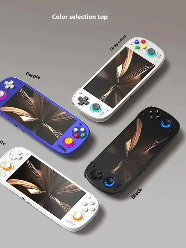 Retroid Pocket 5 RP5 Handheld Game Console 5.5'' AMOLED Screen Android13 Joystick RGB Lighting Effect Active Cooling Video Games