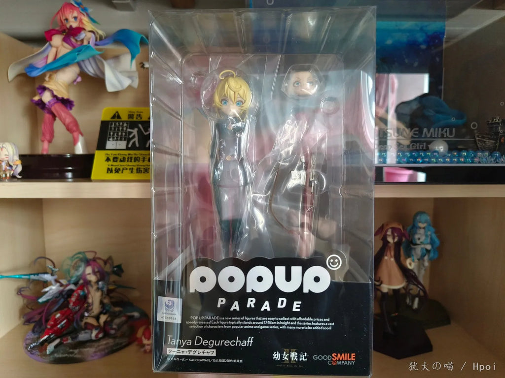 Original in Stock GSC POP UP PARADE A Little Girl Tanya Von Degurechaff Figures Model Toy Gift Collection Ornament