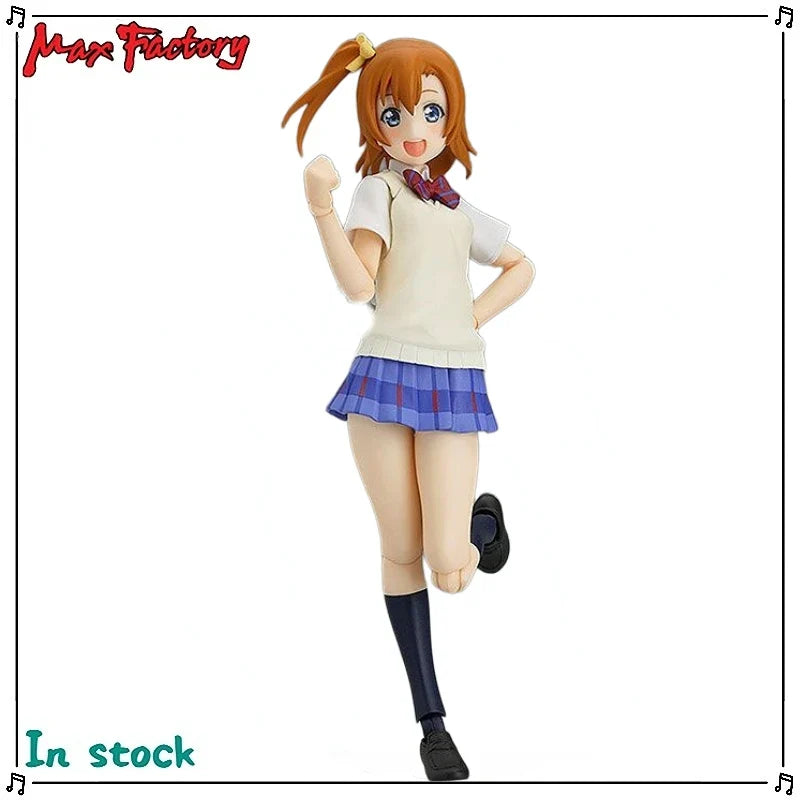 Original Max Factory Figma#253 LoveLive! Kousaka Honoka Anime Figure Model Toy Gift Collection