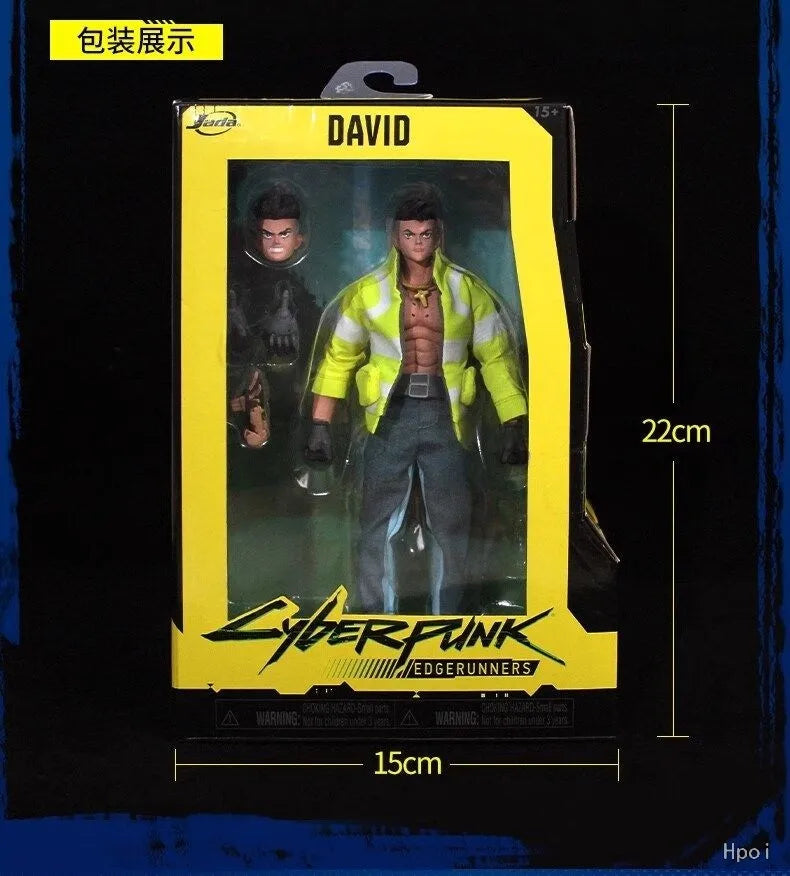 【MT】Original Jada Toys CYBERPUNK: EDGERUNNERS DAVID 1/12 Action Figures Model Toy Gifts