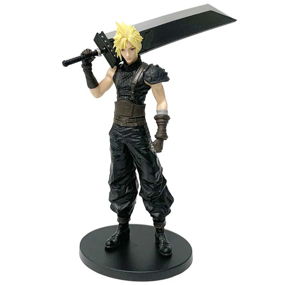 21CM //  Cloud Strife Tifa Lockhart Aerith Gainsborough Zack·Fair Figure Model PVC Toy Desktop Collection Accessories Gift