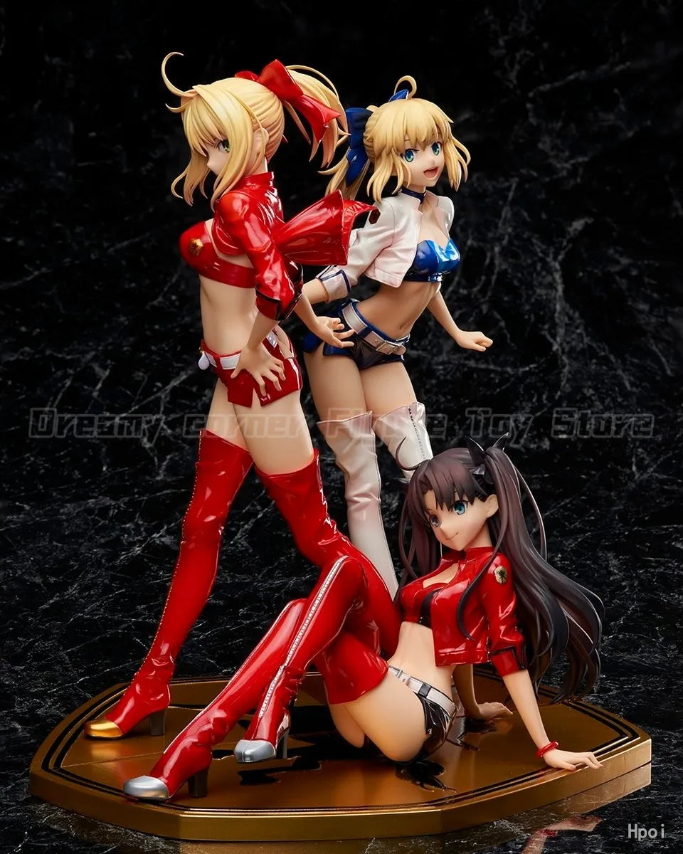 【In Stock】Original Stronger Plusone Fate/stay Night Altria Pendragon Nero Claudius Tohsaka Rin 1/7 Scale Figure Toy Model