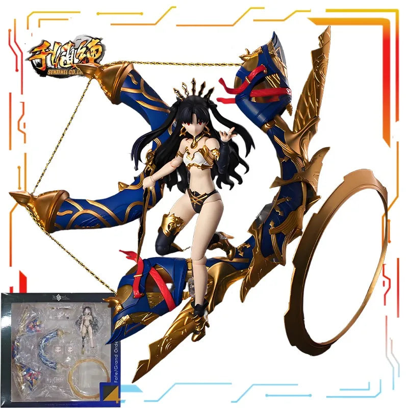 Thousand Value Practice Original Finished Movable Doll Series Ishtar Anime Action Figure Model Toy Model Ornaments Gifts for Boy