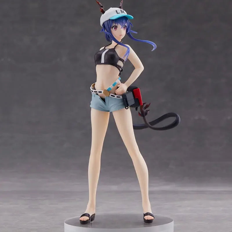 Arknights Chen Figurine Swimsuit Beautiful Girl Model Ornament Anime Standing Posture Second Dimension Toys Gifts