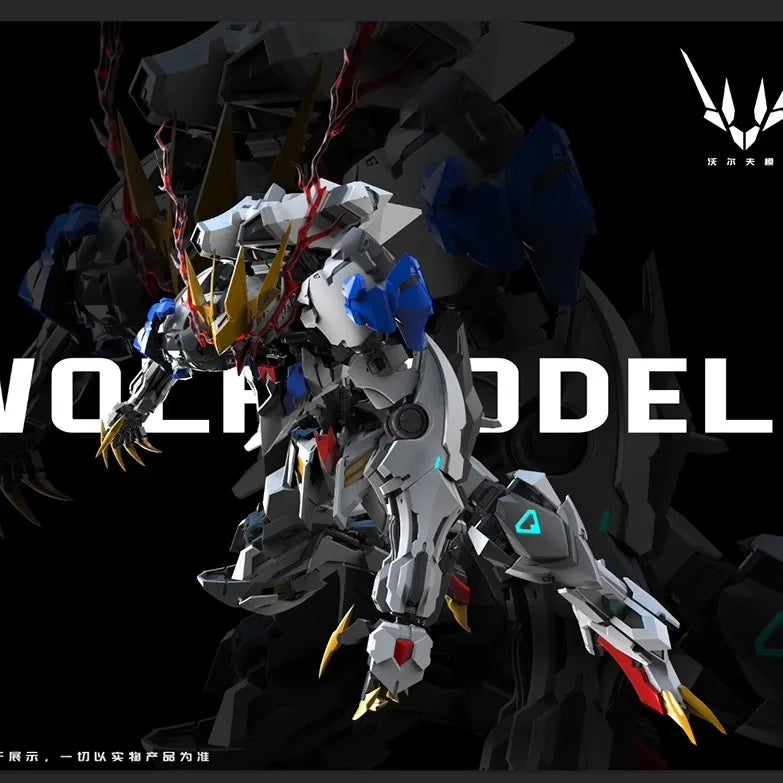 【In Stock】 Wolf Technology 1/100 Wolf King Alloy Skeleton Assembly Model Mecha Stitch Assembly Model Kit Action Figure Toy Gifts