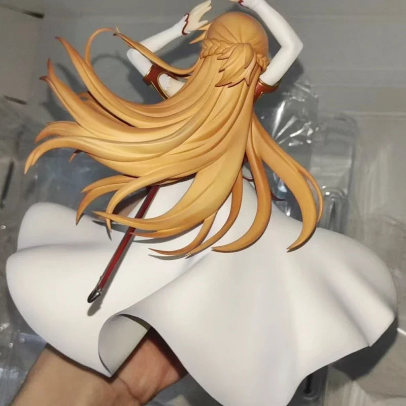 Anime Sao Yuuki Asuna Knights Of The Blood Ver. 1/8 Scale Pvc Action Figure Statue Model Toys Collection Doll Collectible Gifts