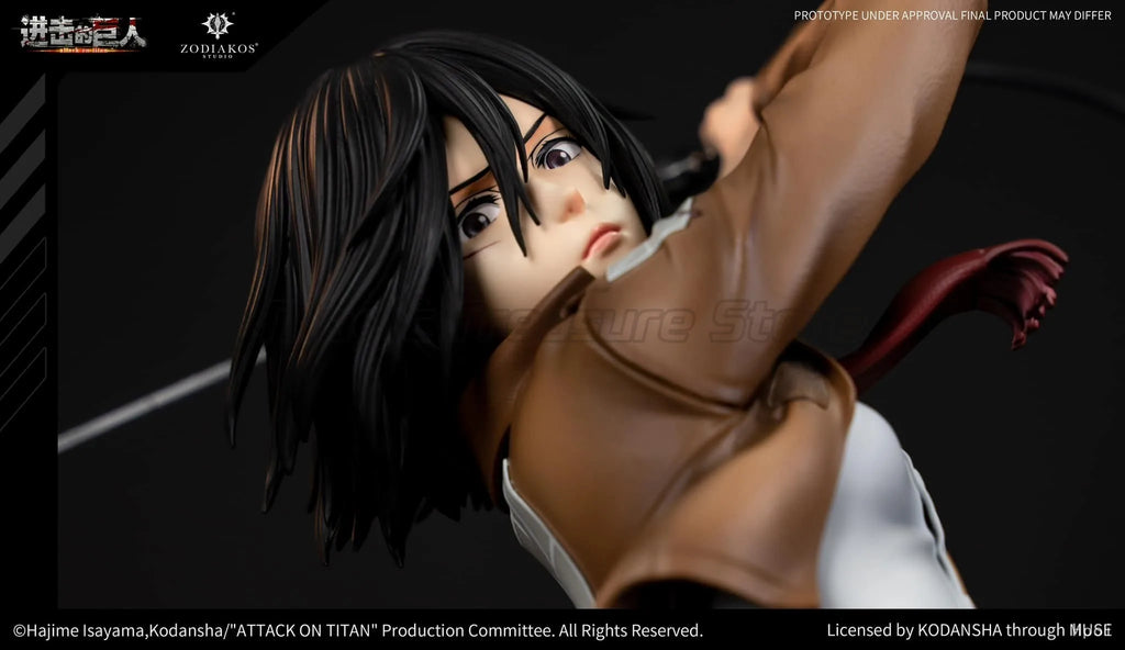 【MT】Original Zodiakos Studio Attack on Titan Mikasa Ackerman 1/6 Scale Figure Toy Model Collection