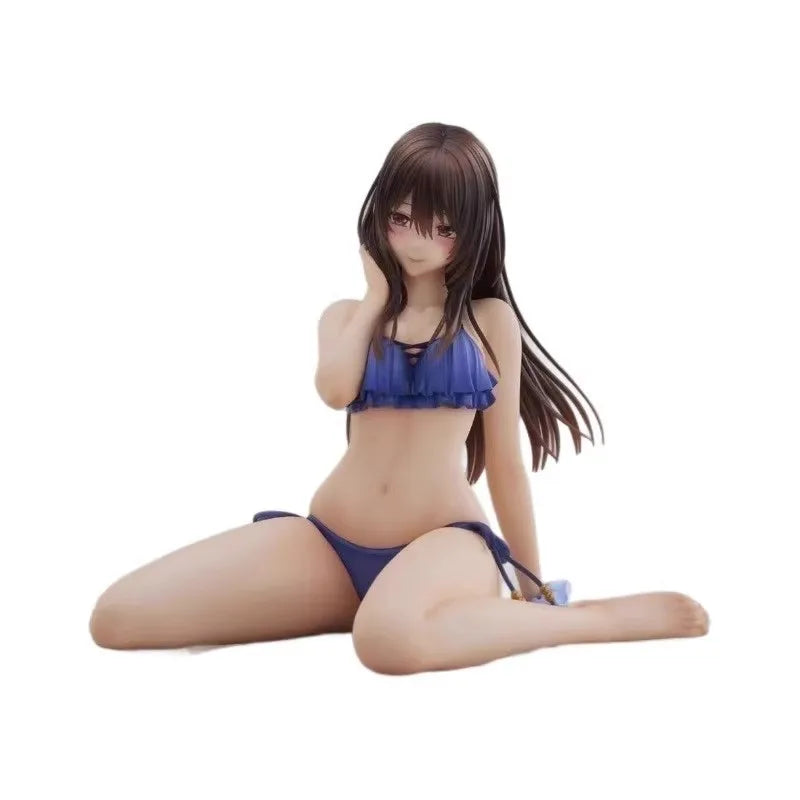 Sexy Swimwear Collectible Figure Desktop Car Ornament for Boys Anime Model Case Static Sto Available Adult Themed Collectible