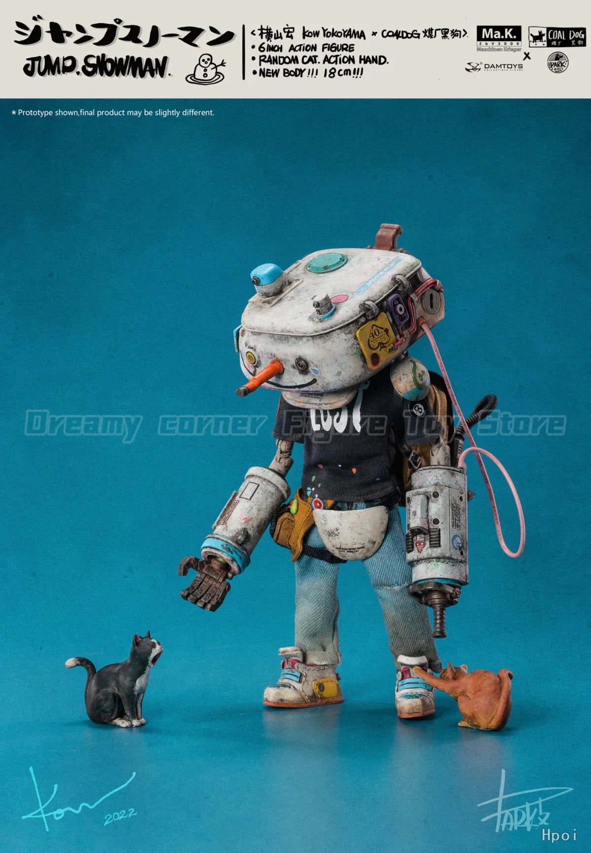 【In Stock】Original DAMTOYS CoalDog JUMP SNOWMAN 1/6 Action Figure Toy Model Collection