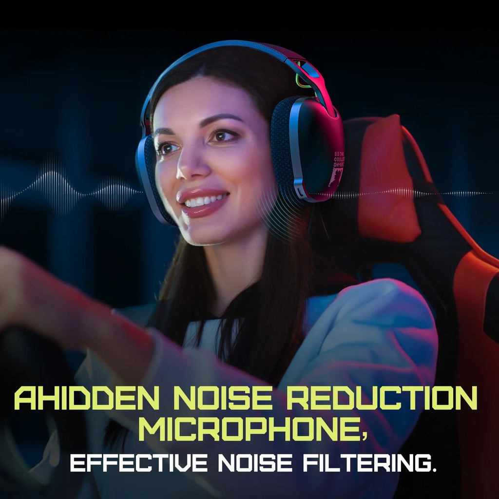 2025 New Onikuma  B2 Wireless Gaming Headset For PS5 PS4 PC 2.4GHz USB Game Headphones With Mic Ergonomic Design 5.3 Headphone