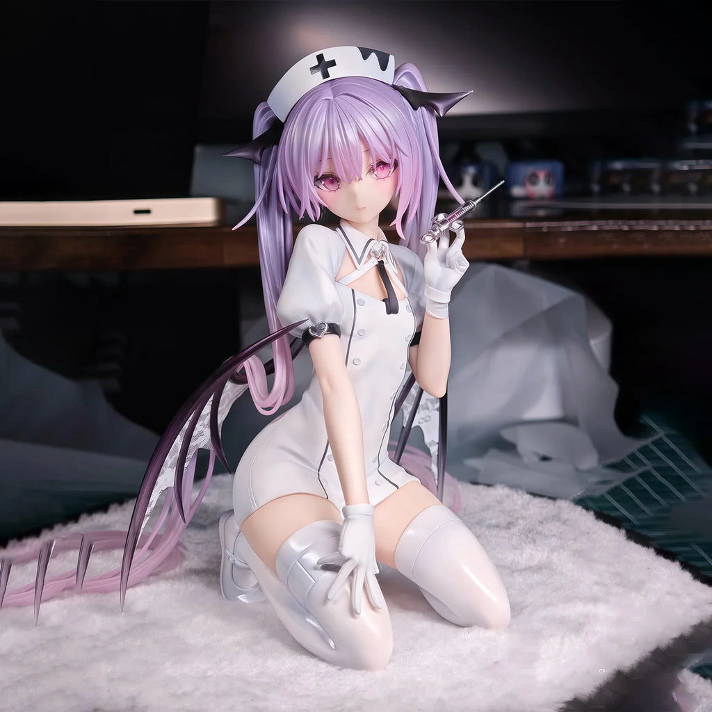 To Love-Ru Anime Figure Eve Action Figure Nurse Uniform Beautiful Girl Figurine Pvc Collection Statue Model Ornament Toys Gift