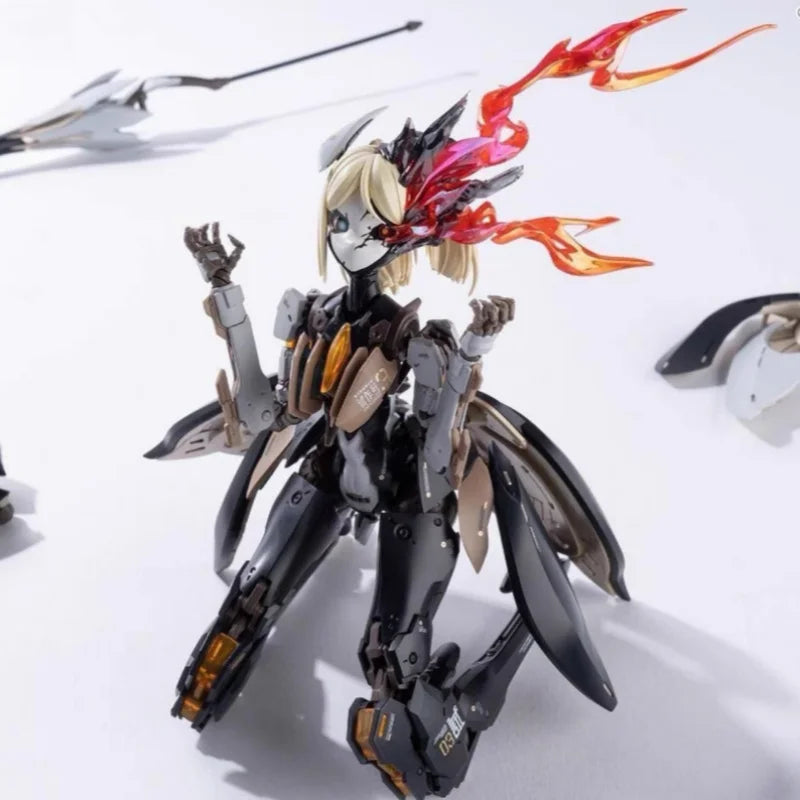 【100%original】HEMOXIAN Project Rosa Star Flower·Lily--MK3 Collection Series Model Cartoon Character Game Characters Gifts Toys